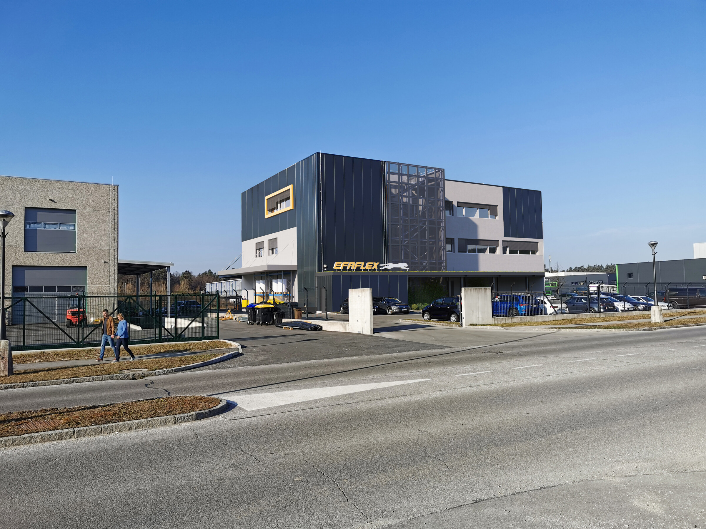 Stavba Efafleks – pogled 4